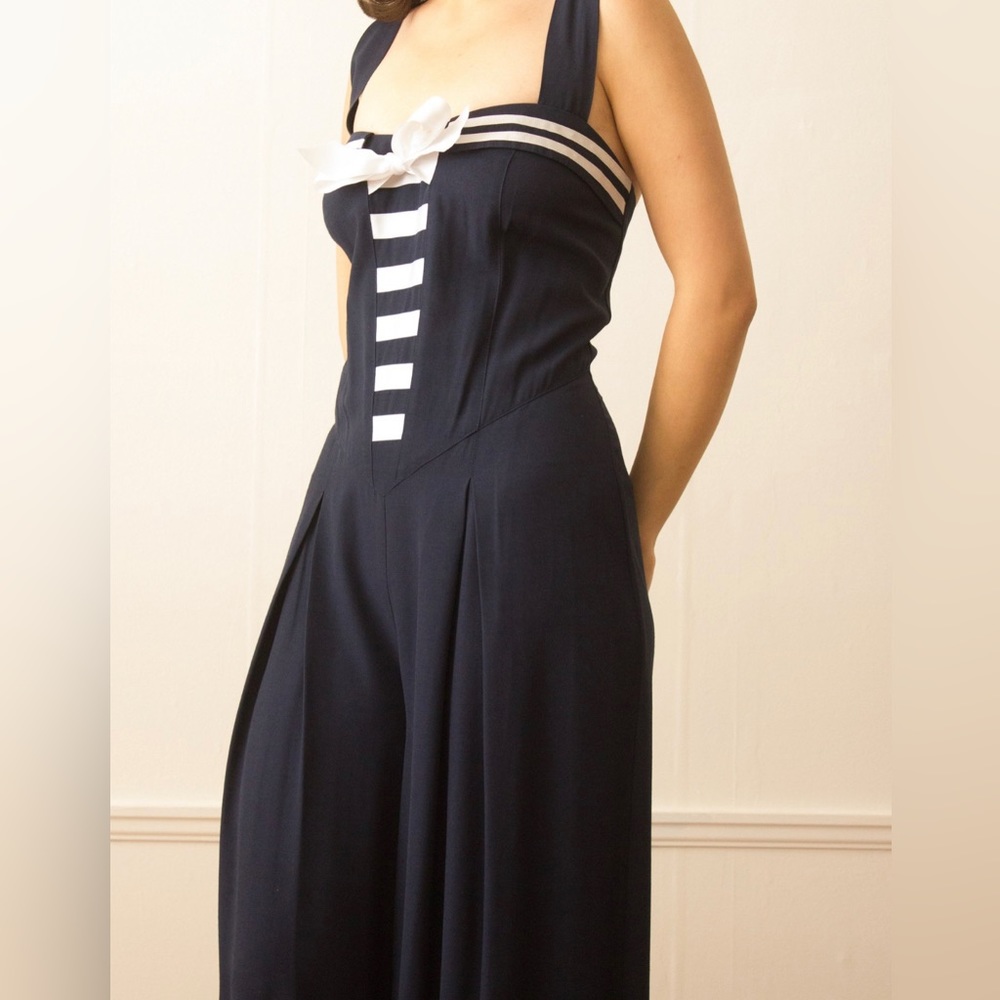 Caché Jumpsuit Size 8 - Picture 3 of 13